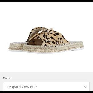 Matisse Cruise leopard espadrille size 6